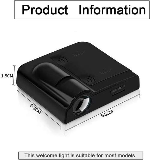 2 Pack Car Door Logo Light LED HD