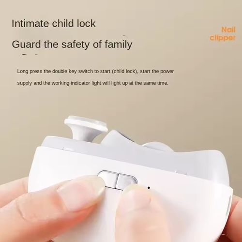 Electric Automatic Nail Scissors Rechargeable Nail Trimmer Nail Scissors for Baby Fingers and Toes Scissors Nail Trimming Tools