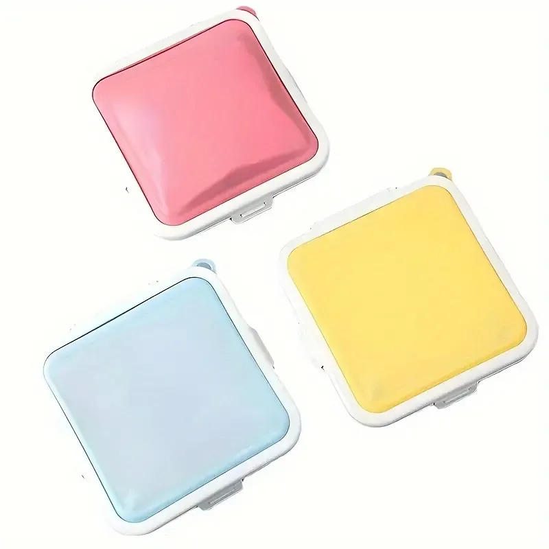 3PCS Portable Silicone Sandwich Storage Box