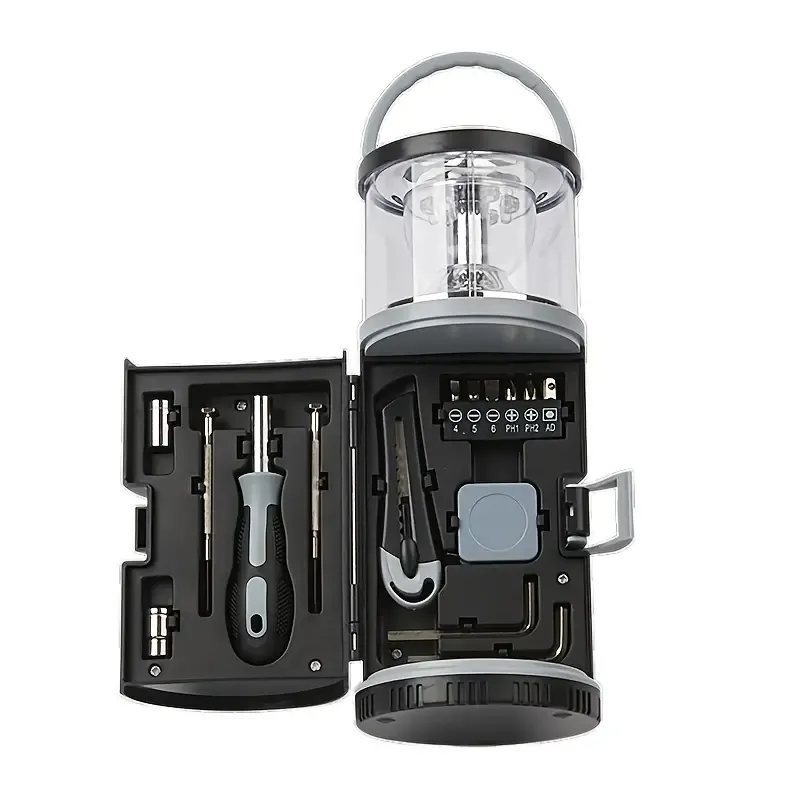 15-in-1 Multifunctional LED Lantern with Screwdriver Set