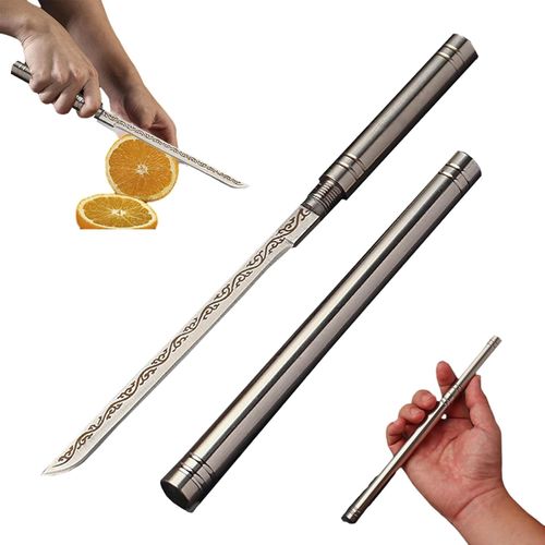 Multipurpose Outdoor Portable Fruit Knife with Sheath, Mini Fruit Knife Sticks, Multipurpose Knife for Outdoor Portable Fruit with Sheath, Multipurpose Knife with Sheath