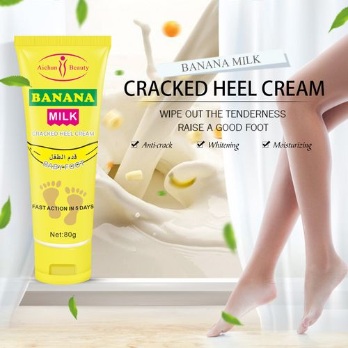Banana & Milk Extract Foot Cream– The best foot care cream