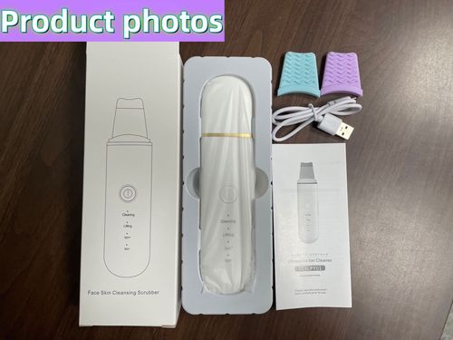 Ultrasonic Skin Scrubber Spatula, Improved Remover, Pore Cleanser, Face Scraper, Extractor, Face Deep Cleaning Machine for Women and Men
