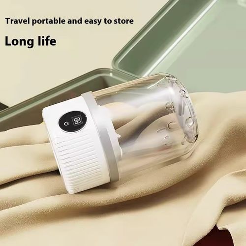 Wireless washing machine portable underwear cleaner 1L mini Socks Washing Machine Dehydratable Laundry Bucket