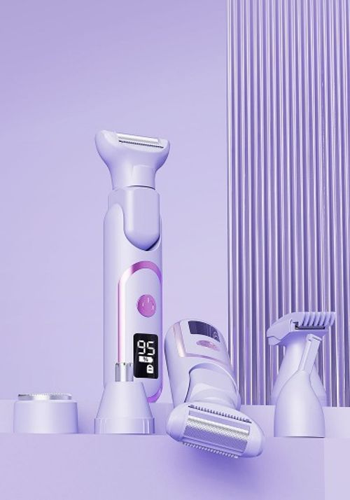 Electric Lady Shaver USB Cordless Facial Hair Remover for Underarm Arm Nose