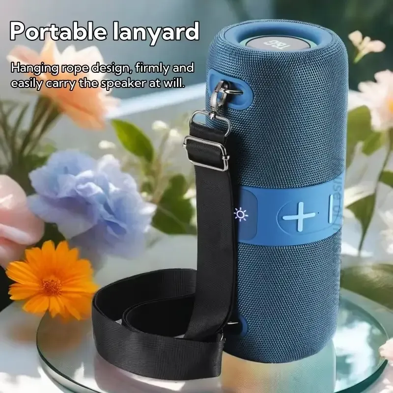 TG672 Outdoor Portable Subwoofer Bluetooth Speaker Support TF Card