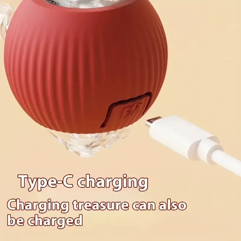 Interactive Cat Toys Ball Auto Electric Rolling Ball Toys for Cats dogs Pets Smart Automatic Teaser USB Rechargeable