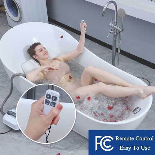 Electric Bathtub Bubble Massager, Relaxing Spa Mat with Body Water Massage