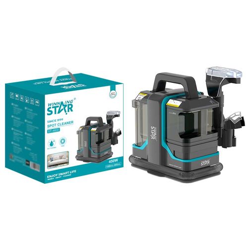 Carpet and sofa cleaning spray and suction integrated small multifunctional fabric cleaning machine