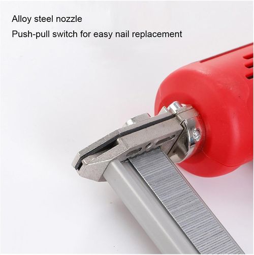 2600W dual-purpose (F30 straight nails and 422J code nails) electric nail gun - free 3000 straight nails