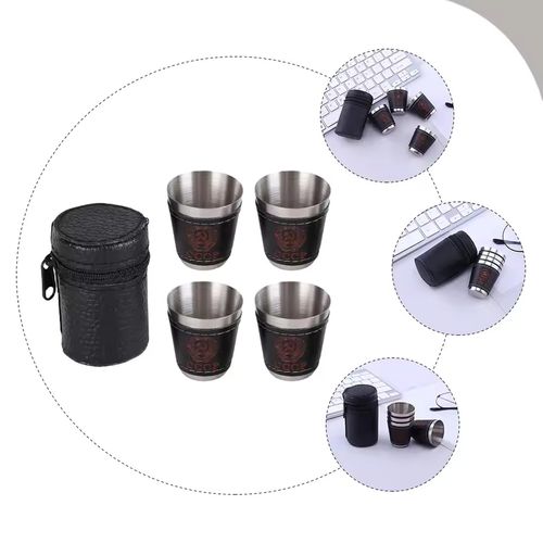 Outdoor Supply Water Mug Portable Metal Cup Coffee Wine Camping Accessory Cups Beer