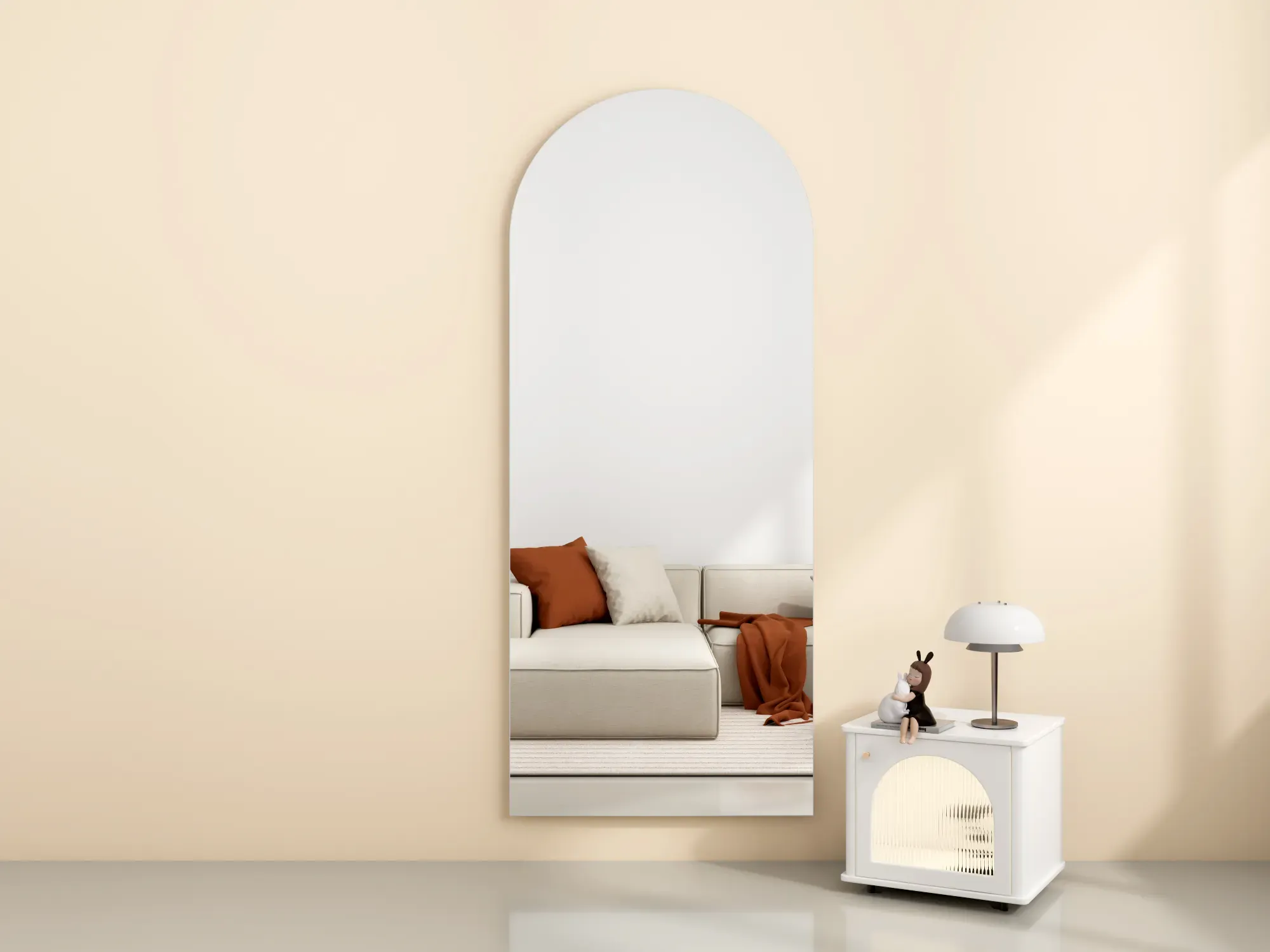 Flexible Mirror Sheets Self Adhesive Non Glass Mirror,Acrylic Mirrors for Wall,Mirror Tiles,Wall Mirror Full Length,Full Body Mirror,