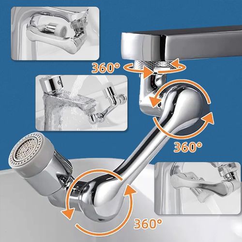 1080 DEGREE ROTATING AERATATOR FAUCET ATTACHMENT