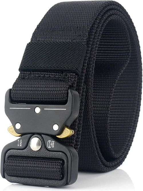 3 Pack Simple Military Enthusiast Tactical Nylon Belts