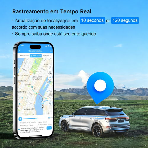 Localizador com Rastreamento por GPS