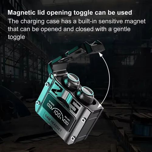 Fones de ouvido Bluetooth M25 preto