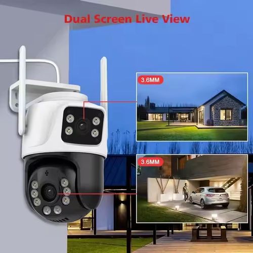 Câmara de vigilância à prova de água (com câmara dupla)​