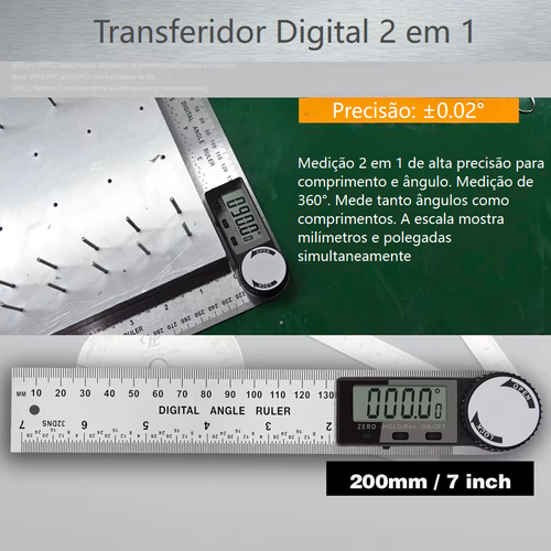 Medidor de ângulo digital