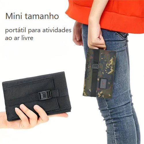 Placa Solar Portátil (Dobrável)