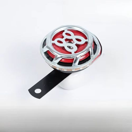 Buzina de carro com luzes coloridas