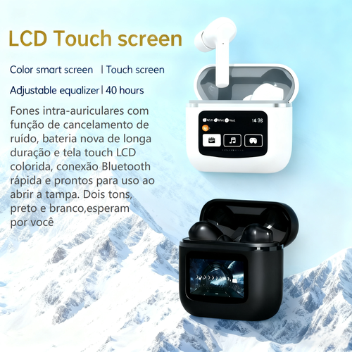 Fone Bluetooth A9Pro Branco