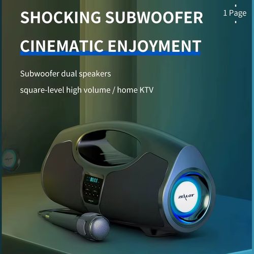 Caixa de Som para Festas e ao Ar Livre