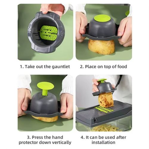 Raspador multifuncional para legumes