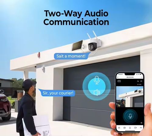 Câmera de vigilância solar (com uma câmera)​