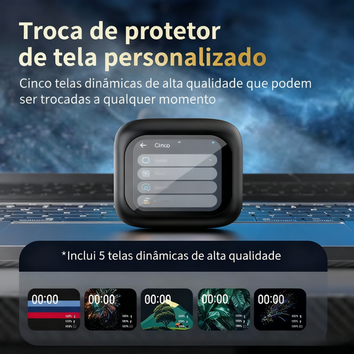 Auriculares Bluetooth M6 (Pretos)