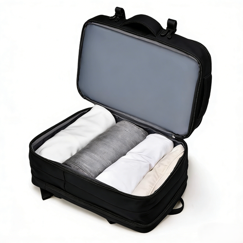 Mochila de ombros fashion unissex com grande capacidade