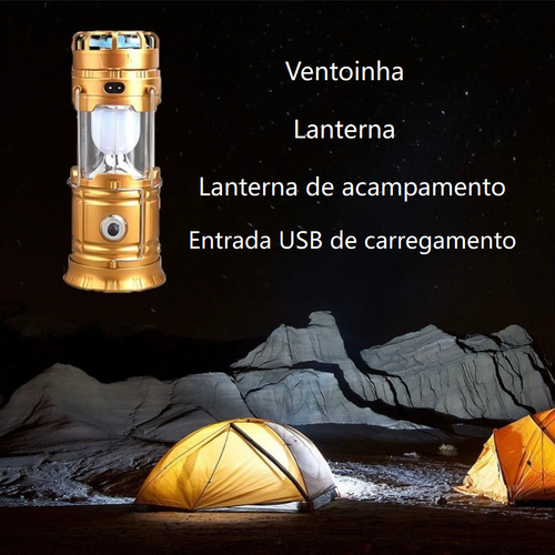 Ventoinha-Luz Multifunções