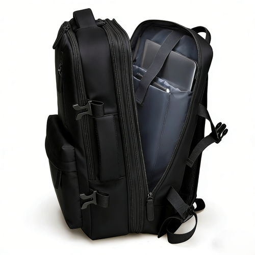 Mochila de ombros fashion unissex com grande capacidade