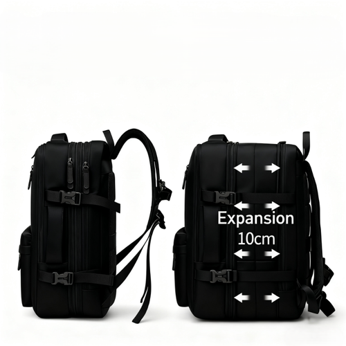 Mochila de ombros fashion unissex com grande capacidade