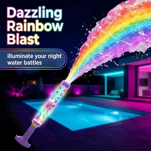 Glowing Rainbow LED Water Blaster