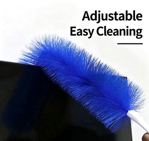Multi-Functional Adjustable Dusting Brush – Bendable, Washable, Perfect for Fans, Blinds, Cars & More! 🧹✨