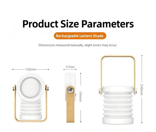 Blackout? No Problem! 💡 Portable Foldable Night Light – Rechargeable, Long Battery Life, Perfect for Nigerian Homes!
