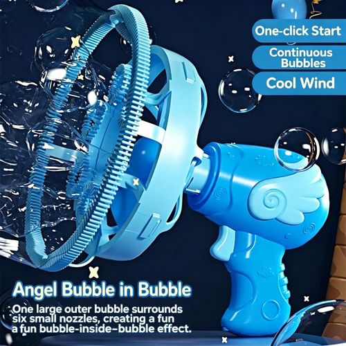 Double the Bubbles, Double the Fun – The Bubble Gun That Creates a Bubble Inside a Bubble! 🫧🎉