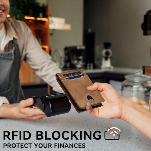 Secure, Slim & Smart – RFID Wallet with Quick Eject for Cards & Cash! 🔐✨