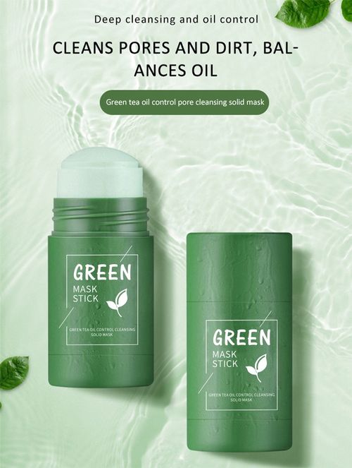 🌿 Say Goodbye to Shiny & Oily Skin! The Ultimate Green Tea Cleansing Stick for Oily & Acne-Prone Skin. 🧖‍♀️🧖‍♂️