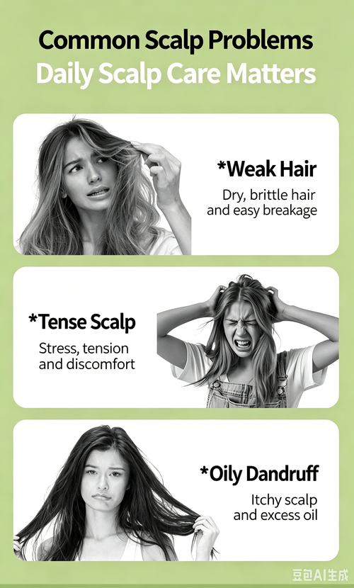 Tired of Weak Hair, Dandruff, or Scalp Tension? This Comb Solves It All! ✨💆‍♀️