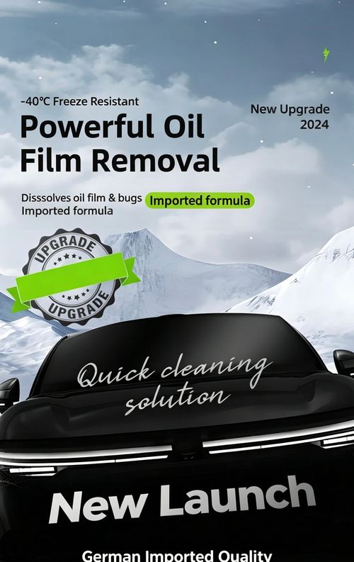 Glass Oil Film Cleaner Pad – Removes Bugs, Dirt & Haze in Minutes – Safe for All Glass Surfaces! 🚗✨