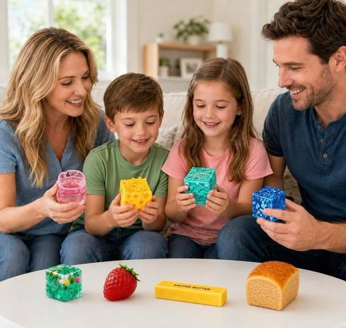 Ultimate Squishy Fun Box! 🧸 8 Pcs Fidget Toys – Stress Relief, Party Gifts & Desk Decor!