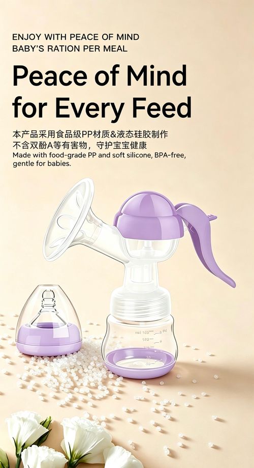 Comfortable, Safe & Easy – The Manual Breast Pump Every Nursing Mom Needs! 💕👶