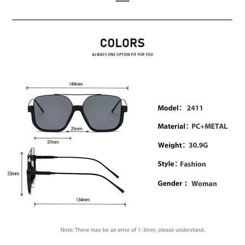 Minimalist UV Protection Sunglasses – Lightweight Metal Frame, Trendy Design, Fits All Face Shapes! 😎☀️