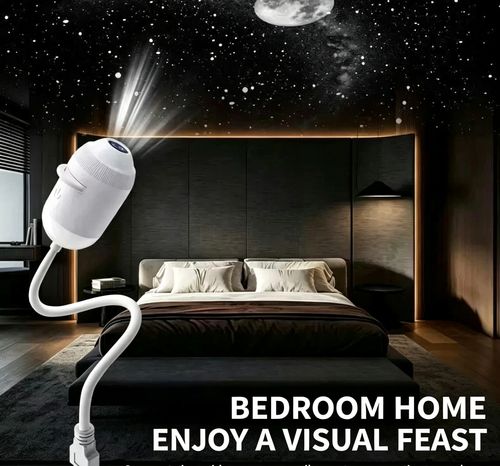 Starry Night Projector Light – Touch Control, Adjustable Brightness, 3 Modes – Perfect for Bedrooms, Cars & Parties! 🌟✨