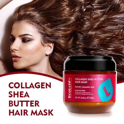 Collagen + Shea Butter Hair Mask – Deep Repair, Intense Moisture for Natural & Damaged Hair