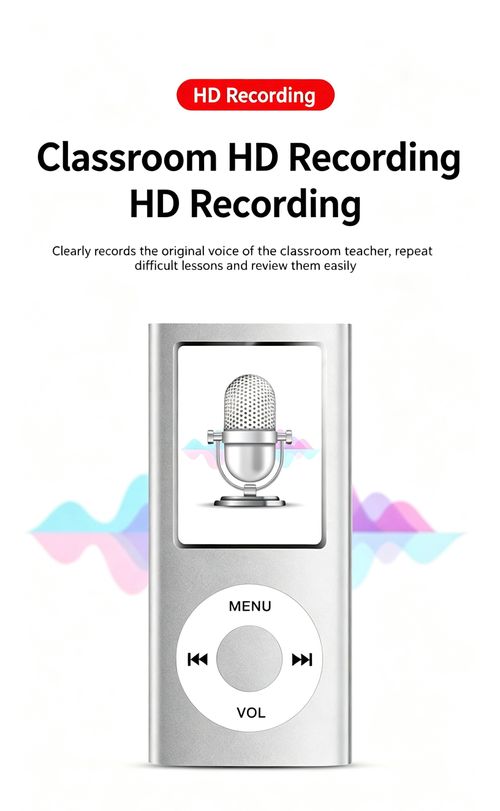 Music, Learning, Recording – All in One Portable MP3 Player! 🎵📖