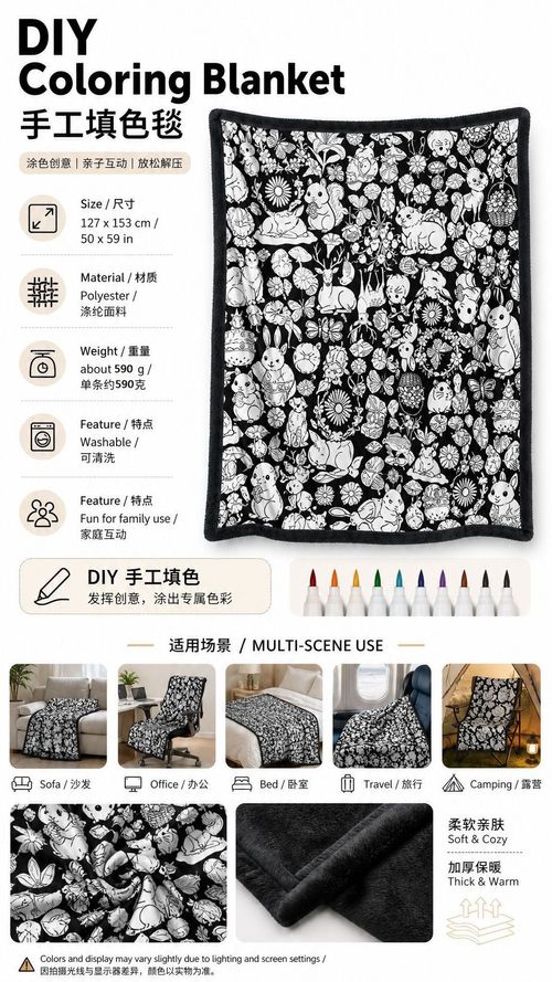 Keep Your Kids Busy for Hours – DIY Coloring Blanket That Boosts Creativity! 🎨🖍️