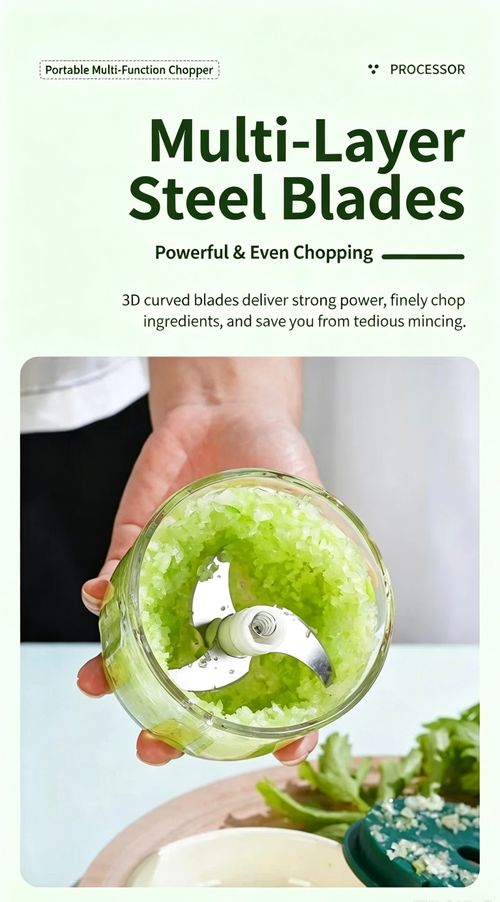 Meal Prep Made Easy – Portable Wireless Chopper Does It All! 🔪✨