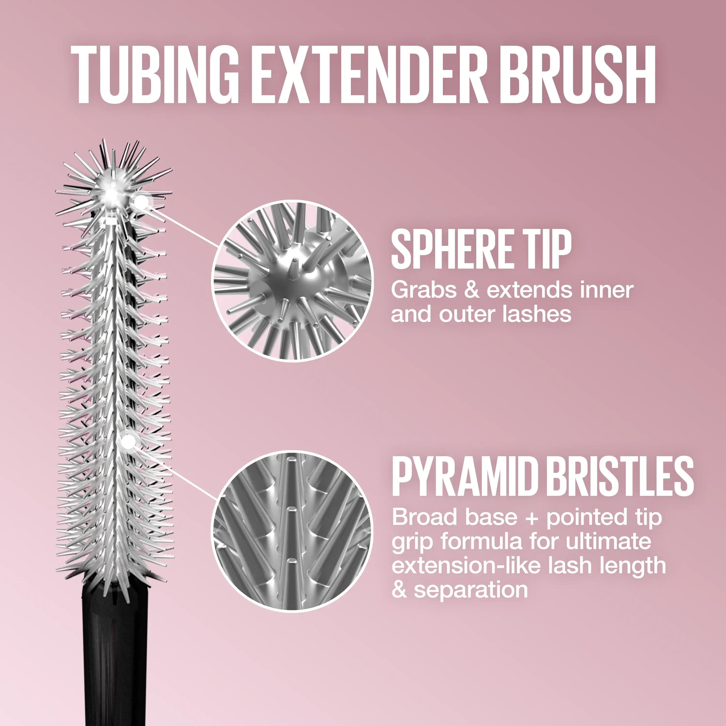 Sky Tubes Tubing Mascara, 24H Extension-Like Length & Volume, Smudge-Proof, Maybelline New York